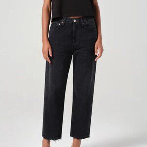 AGOLDE 90's Crop Mid Rise Straight